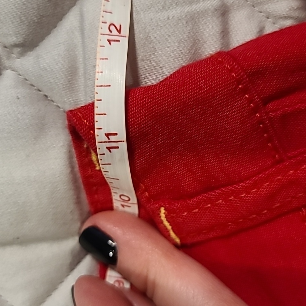 *Rare Find* Sisters point FODA Red high waisted Wide Leg pants XS Y2K - Picture 16 of 16